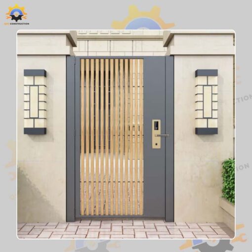 Mẫu cổng sắt QSC IRONGATE-43