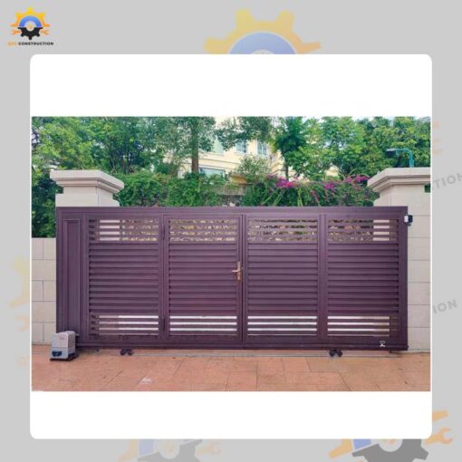 Mẫu cổng sắt QSC IRONGATE-48
