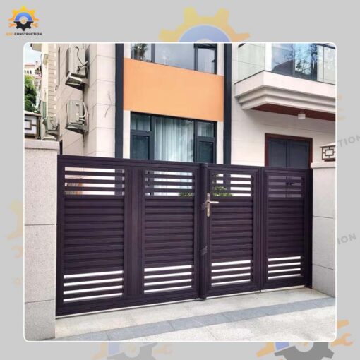 Mẫu cổng sắt QSC IRONGATE-48