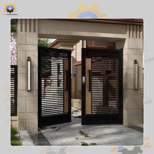 Mẫu cổng sắt QSC IRONGATE-52