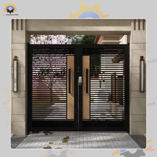 Mẫu cổng sắt QSC IRONGATE-52