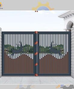 Mẫu cổng sắt QSC IRONGATE-56