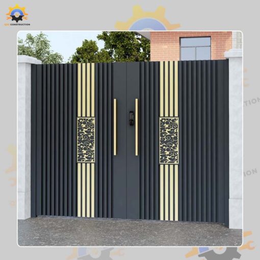Mẫu cổng sắt QSC IRONGATE-60