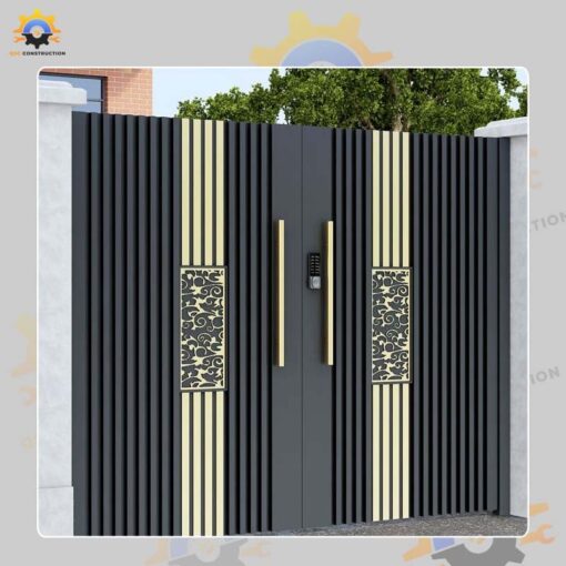 Mẫu cổng sắt QSC IRONGATE-60