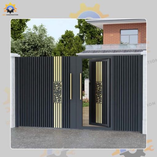 Mẫu cổng sắt QSC IRONGATE-60