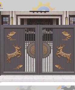 Mẫu cổng sắt QSC IRONGATE-62
