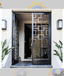 Mẫu cửa sắt QSC IRONDOOR-08