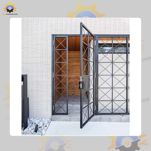 Mẫu cửa sắt QSC IRONDOOR-09