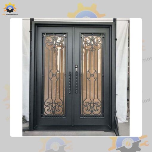 Mẫu cửa sắt QSC IRONDOOR-19