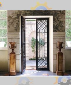 Mẫu cửa sắt QSC IRONDOOR-22