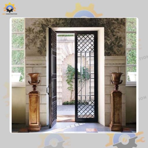 Mẫu cửa sắt QSC IRONDOOR-22