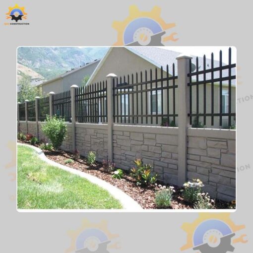Mẫu hàng rào sắt QSC HRS-06