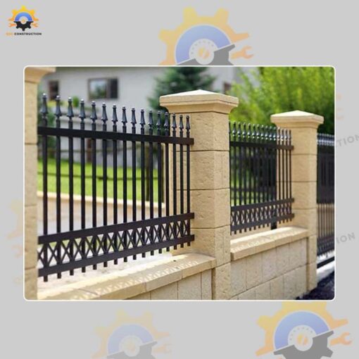 Mẫu hàng rào sắt QSC HRS-07