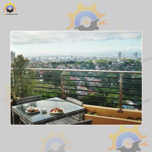 Mẫu lan can ban công inox LCI-11