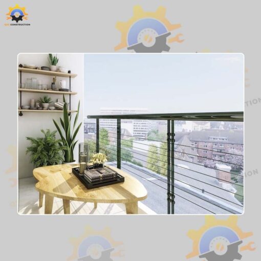 Mẫu lan can ban công inox LCI-12