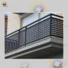 Mẫu lan can ban công sắt QSC LCS-02