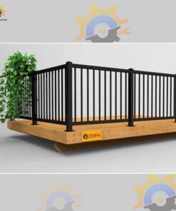 Mẫu lan can ban công sắt QSC LCS-20