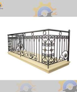Mẫu lan can ban công sắt QSC LCS-05