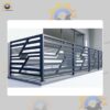 Mẫu lan can ban công sắt QSC LCS-09