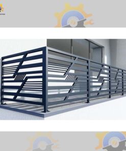 Mẫu lan can ban công sắt QSC LCS-09