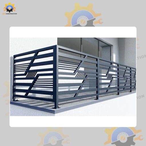 Mẫu lan can ban công sắt QSC LCS-09